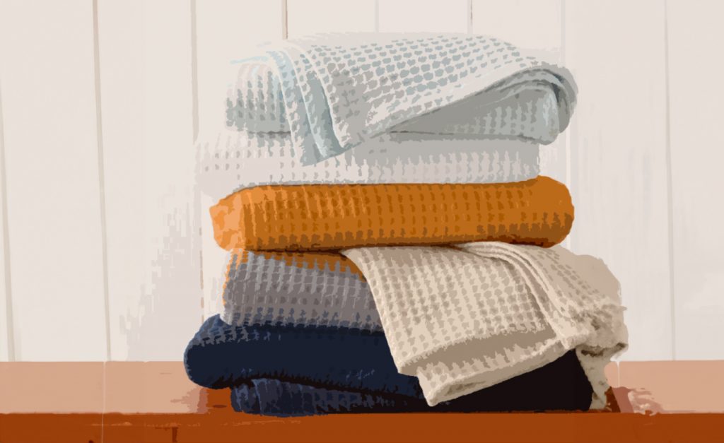 This Waffle-Knit Throw Blanket Looks Much More Expensive Than It Is